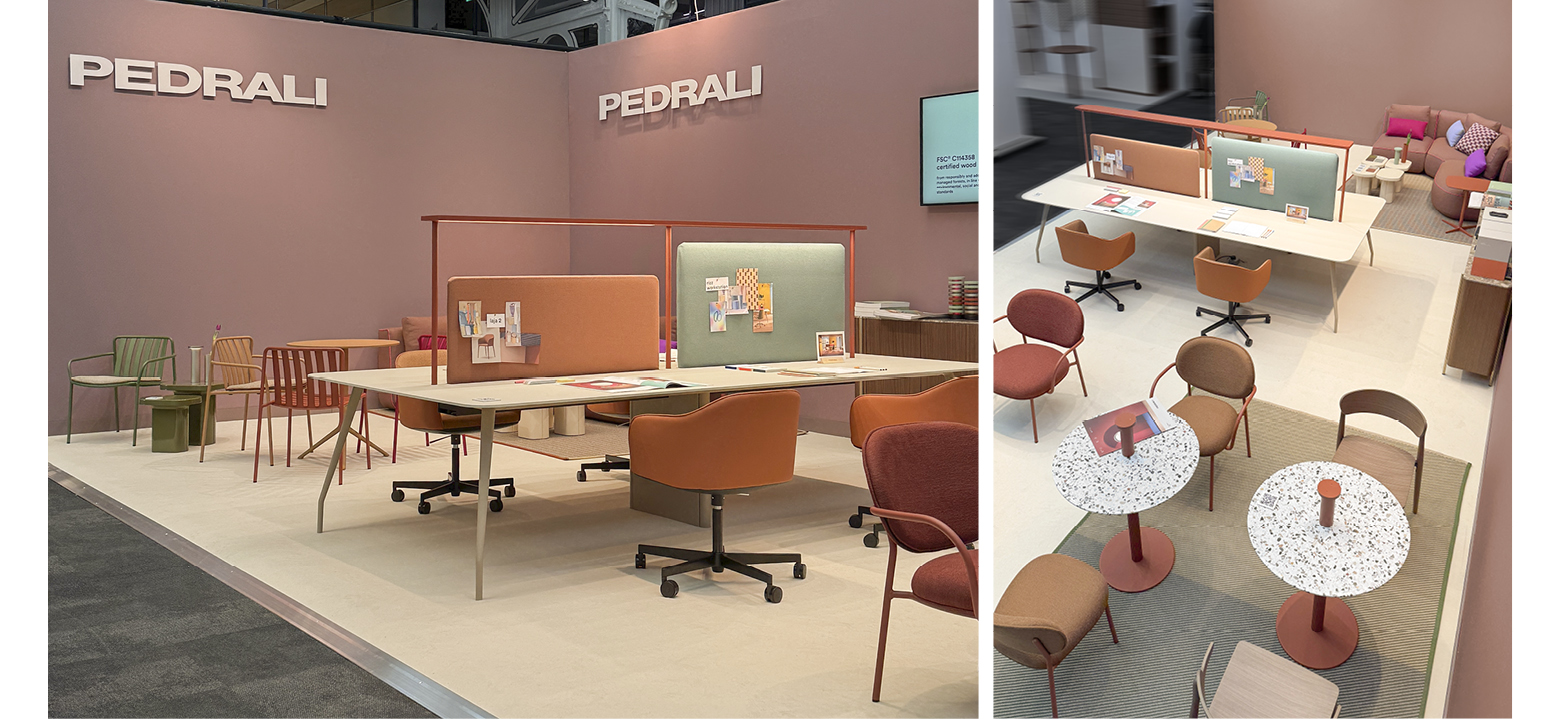 Pedrali vision of workspace showcased in London 